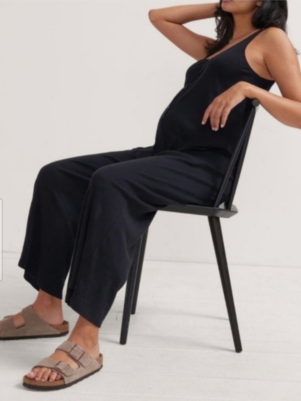Hatch the 24 / 7 feeding jumpsuit in black, 1 ( small )